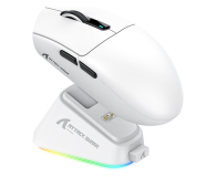 Attack Shark G3 PRO PAW3311 biała ze stacją ładującą - 1545131 - zdjęcie 2